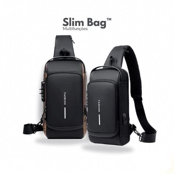 Bolsa Slim Bag™ - Mochila Anti-Furto com Senha USB